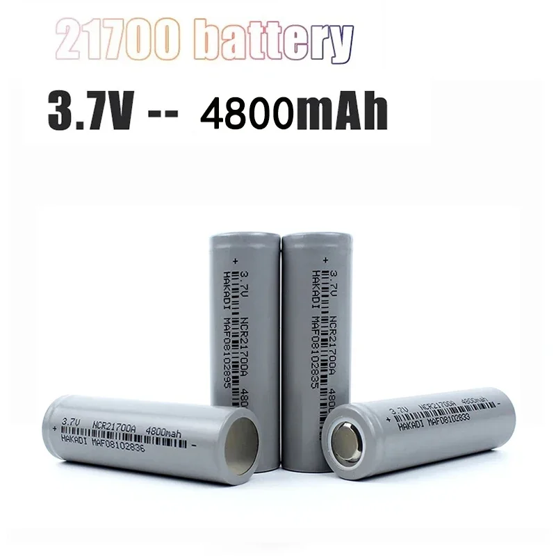 PURFIELD 3.7V 21700 4800mAh li-lon Rechargeable Battery 5C power Rate Discharge For High-power Appliances Flashlight Battery