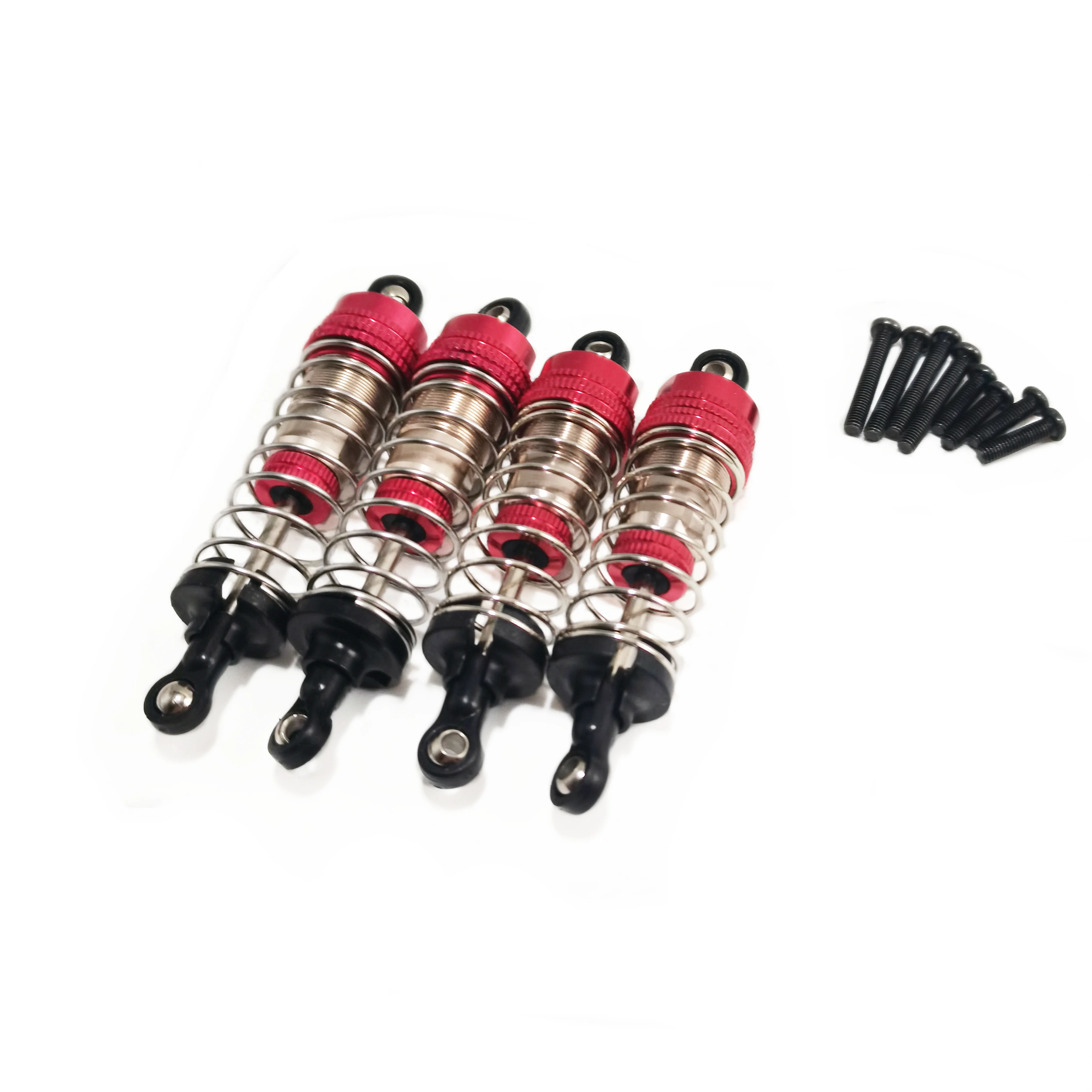 wltoys 144001 124017 124019 oil type Shock absorber front and rear 4pcs shocks prefilled 500CTS silence oil accessories parts