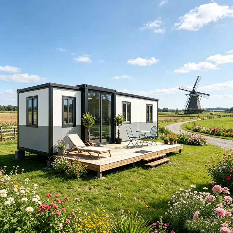 Shipping Container Home 20ft Fully Furnished Unit for Backyard Guest Accommodation