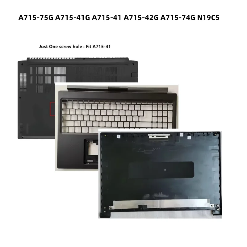 

New LCD Back Top Case Palmrest Upper Bottom Cover Case For Aspire 7 A715-75G A715-41G A715-41 A715-42G A715-74G N19C5 Shell