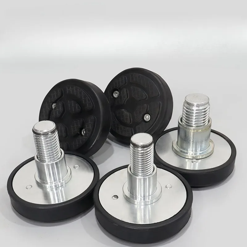 4pcs Car Lift Rubber tray 2 holes Heightening Feet Plus High Leg Pads Shaft Diameter 35mm 38mm 40mm 42mm 45mm