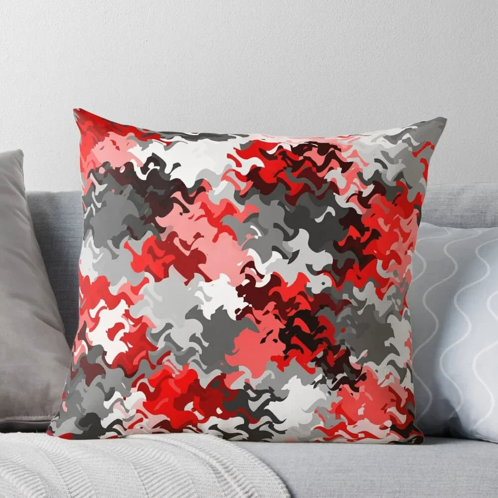 

Red White Grey Black Abstract (6 of 6 please see notes) Throw Pillow Cushions Cover Sofa Covers Sofa Cushion Cover