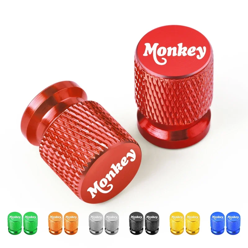 

2 PCS For Honda Z125 Monkey Z 125 Z-125 Motorcycle Accessories Universal Dustproof Airtight Wheel Tire Air Valve Cap Covers