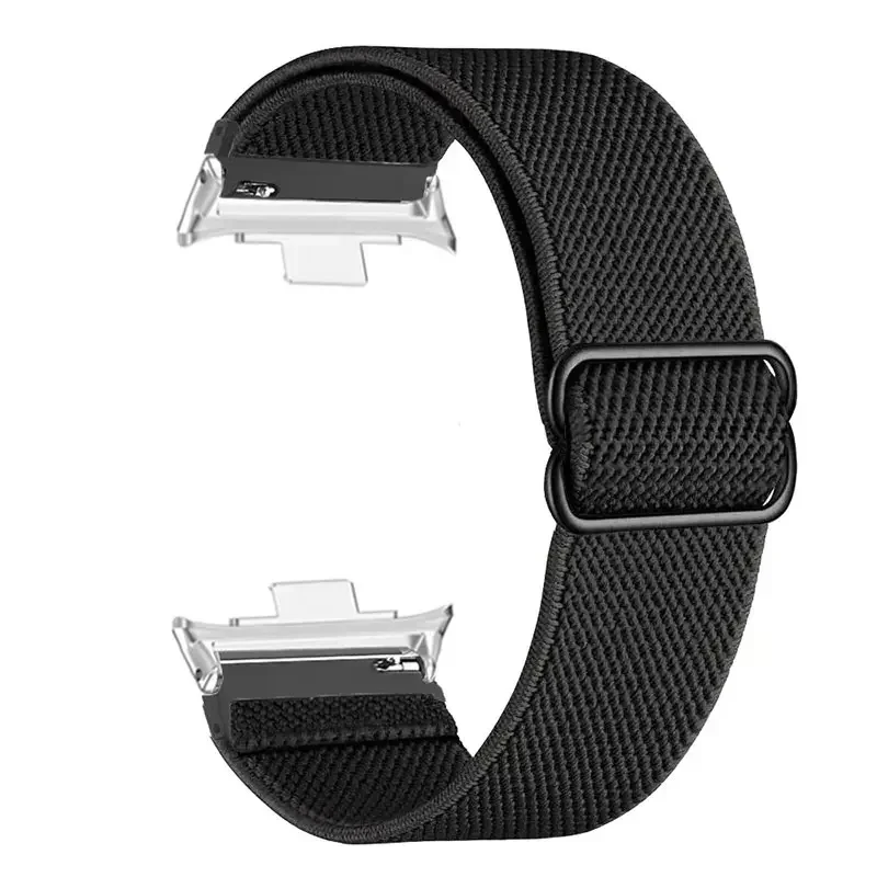 Elastisches Nylon-Armband für Huawei Watch Fit 4/5/5 Pro Ersatz Damen Herren Sport Solo Geflochtenes Uhrenarmband Loop Watch Fit 3 Armband – Detail 8