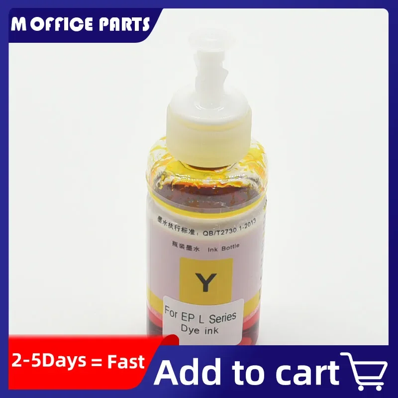 1set Refill Dye Ink for Epson L Series Printer 4 Colors