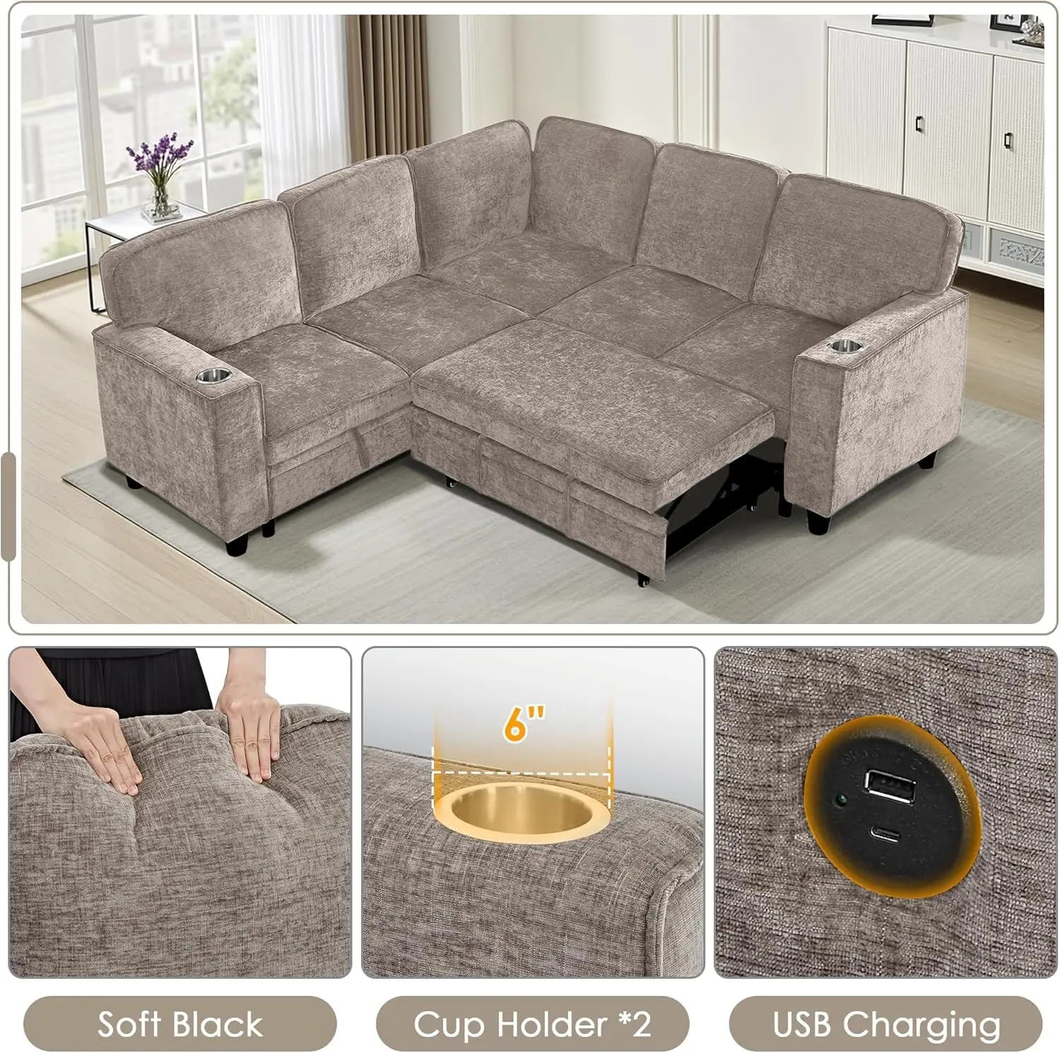 Thumbnail 3 - #34 Best Modular Sectional Sofas to Buy In 2026