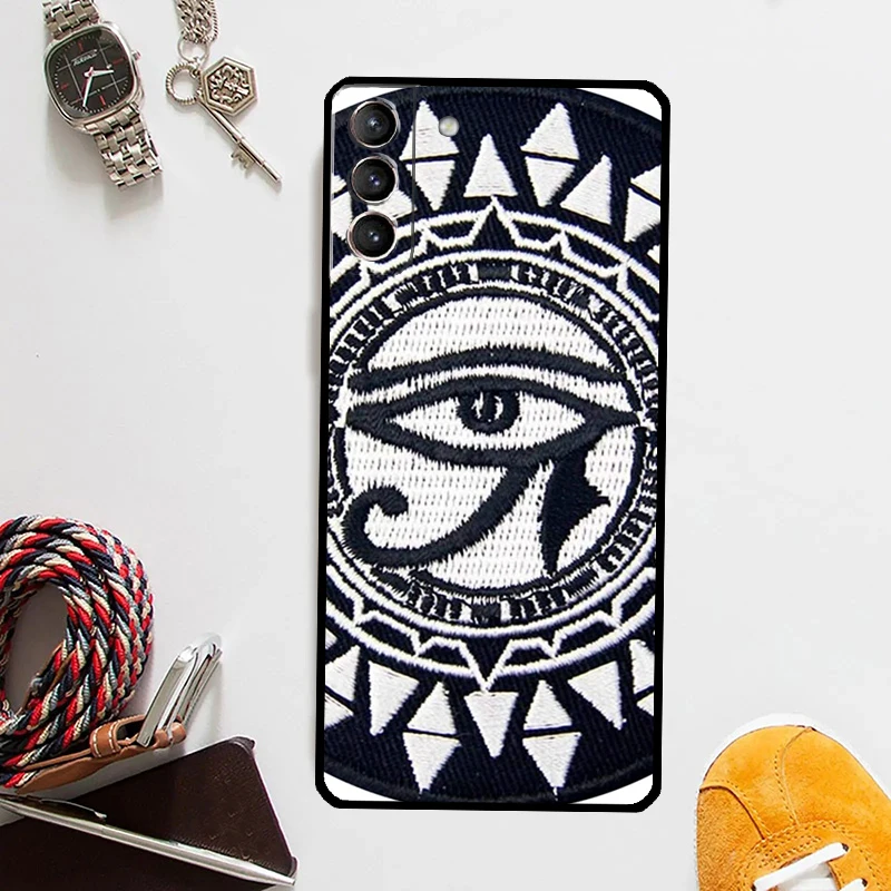 Eye of Horus Egypt Phone Case For Samsung Galaxy S24 Ultra S22 Plus S20 S21 S23 FE Note 20 10 S8 S9 S10 Cover
