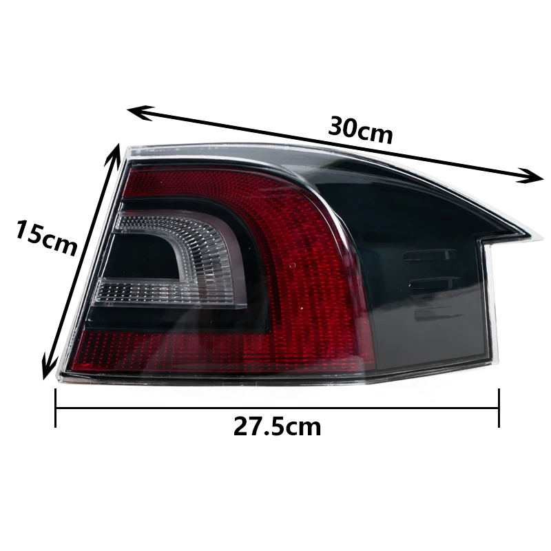 For Tesla Model S 2016 2017 2018 2019 2020 LED Taillights Car Turn Signal Brake Reverse Light Parking Signal Running Light