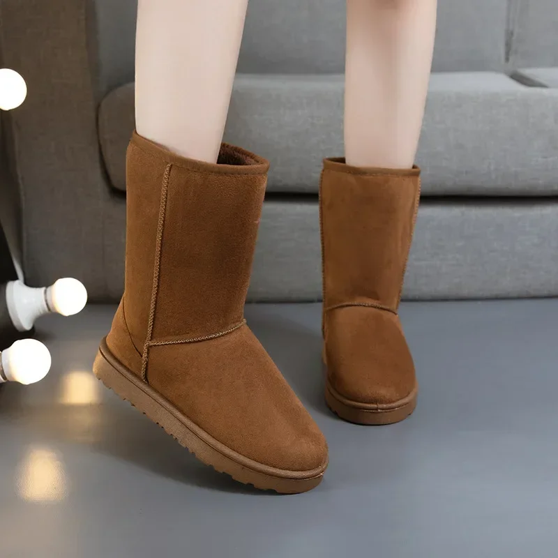 2024 Designer Ankle Shoes Men Winter Boots Women Shoes Woman Man Shoes Women Boots Leather Bot Fur Snow Boots Footwear