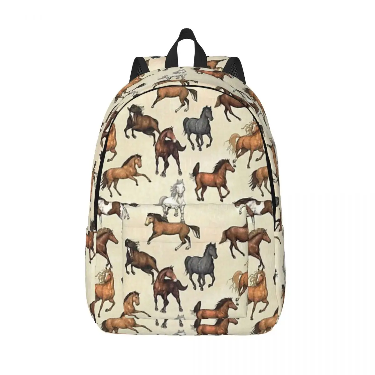 

Sunset Horse Pattern Student Backpack School Bag Hiking Travel Daypack for Boys Girls Bookbag Shoulder Bags