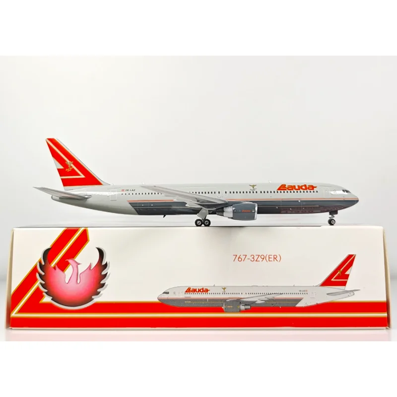 فينيكس 1/400 مقياس النمساوية لودا الهواء B767-300 OE-LAZ يموت الصب سبيكة نموذج طائرة تحصيل العنصر الزخرفية