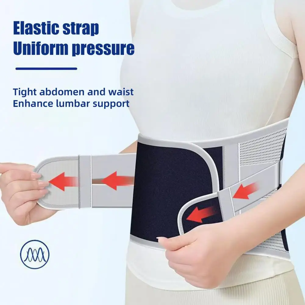 Breathable Lower Back Pain Relief Brace, Adjustable Lumbar Support For Sciatica Scoliosis Herniated Disc Men Women