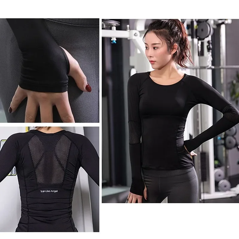 Ladies Sportswear Yoga Wear Women Loose Quick-Drying Clothes Running Fitness Short-Sleeved T-Shirt