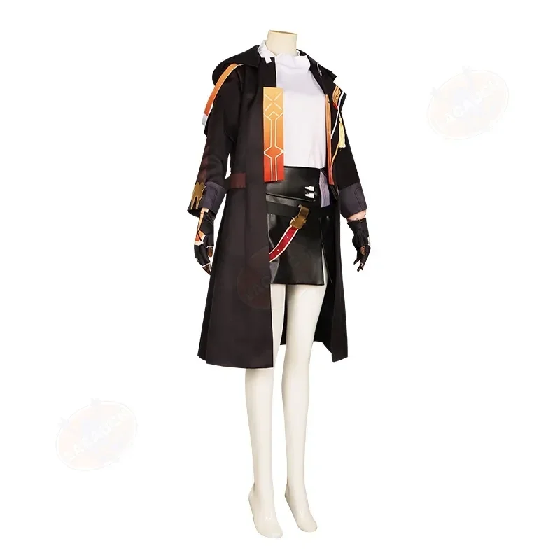 Honkai-traje  Anime  Star Rail Trailblazer para mujer, traje  fiesta  Halloween, peluca