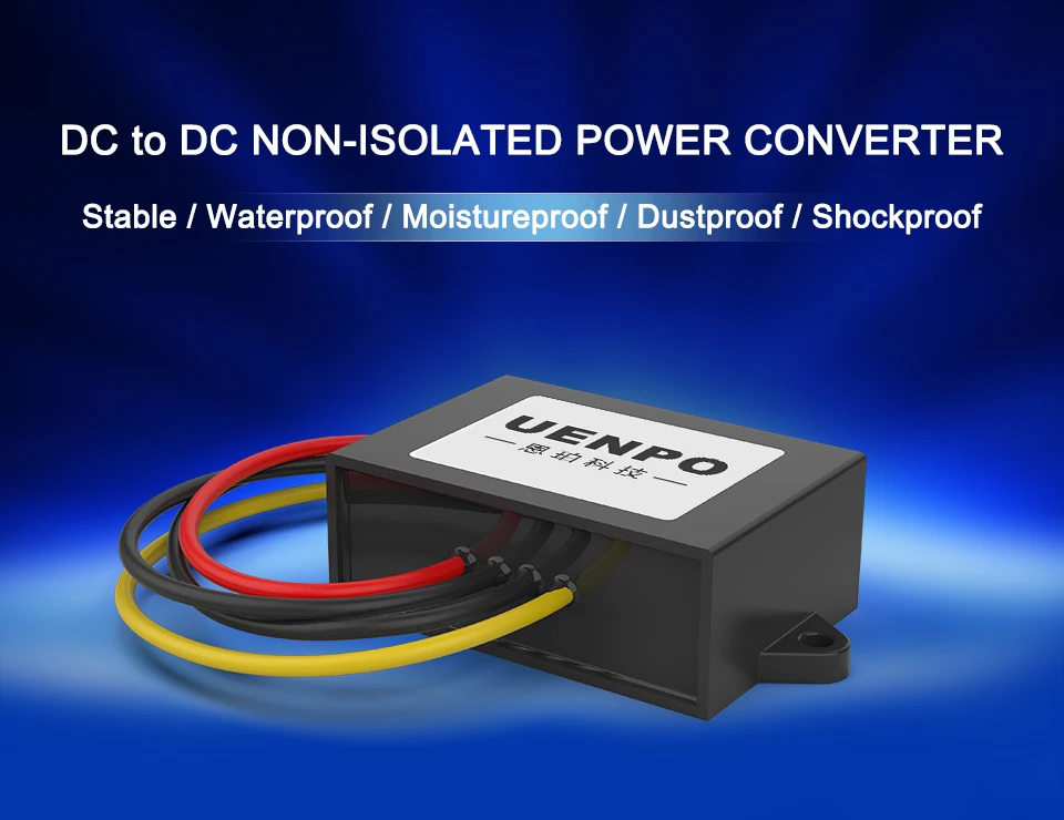 12V auf 12V Spannungsstabilisator 12V13.8V Fahrzeugmontierter Spannungsstabilisator Automatisches Aufwärts- und Abwärtsmodul 6V-20V auf 12V13 – Detail 1