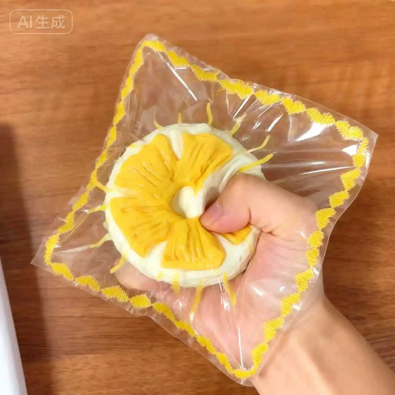 ゾコフェスティバル人気オレンジスクイーズおもちゃ、ゆっくり戻るウェットソフトシリコンストレス解消高価値感覚玩具卸売