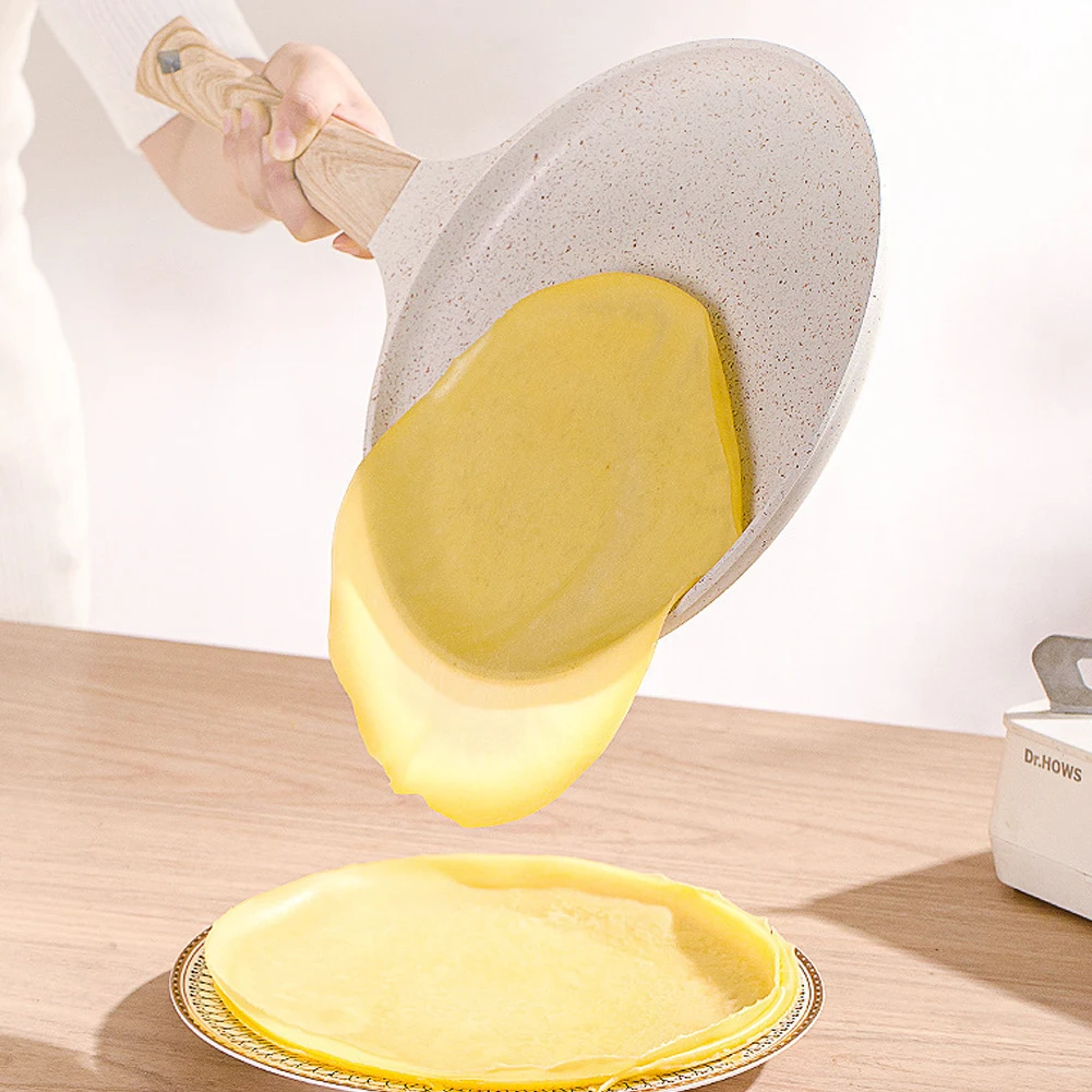 

Nonstick Crepe Pan 28cm Tortillas Flat Pan Frying Pan Egg Pan for Stove Tops