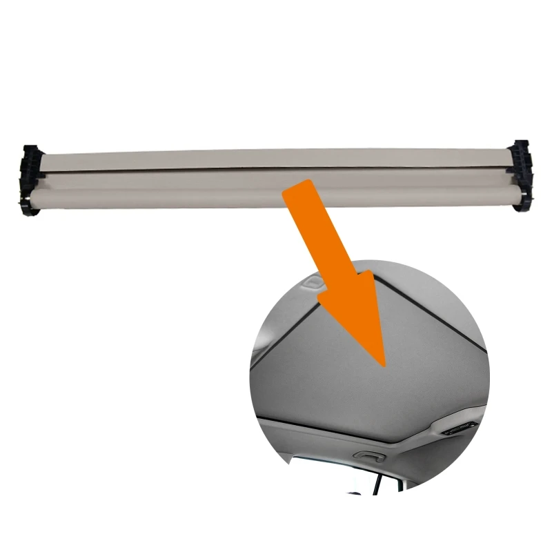 1 قطعة سقف السيارة قناع فتحة سقف بانورامية غطاء الستار لسيارات BMW X1 F48 F49 X2 F45 F46 2016-2018