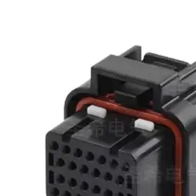 1 piece 2-1437285-2 connector 26 holes, 3 slots, separate shell