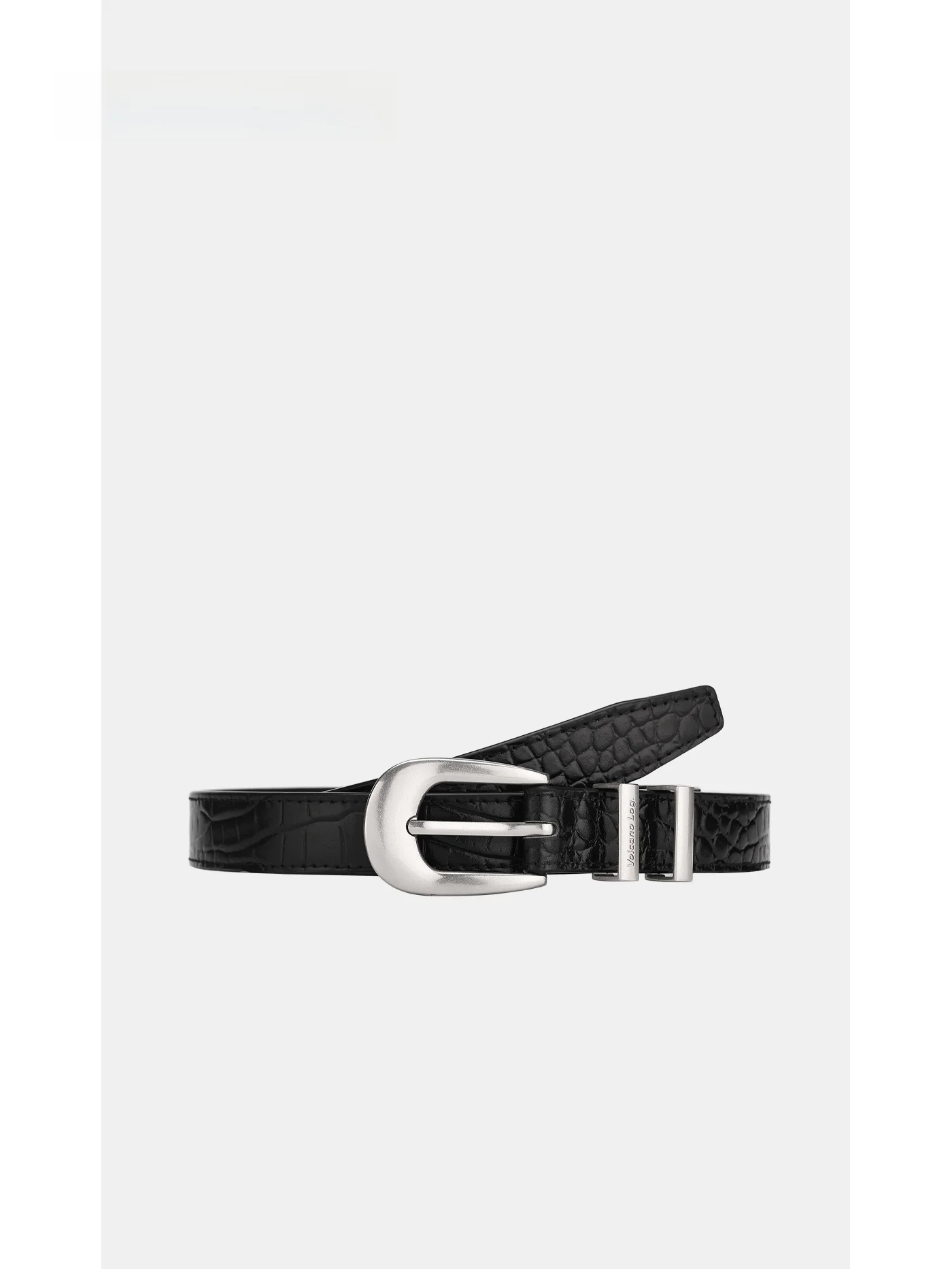volcano-log-premium-crocodile-pattern-leather-belt-men's-simple-design-vintage-pin-buckle-belt-waterproof-double-needle-stitch