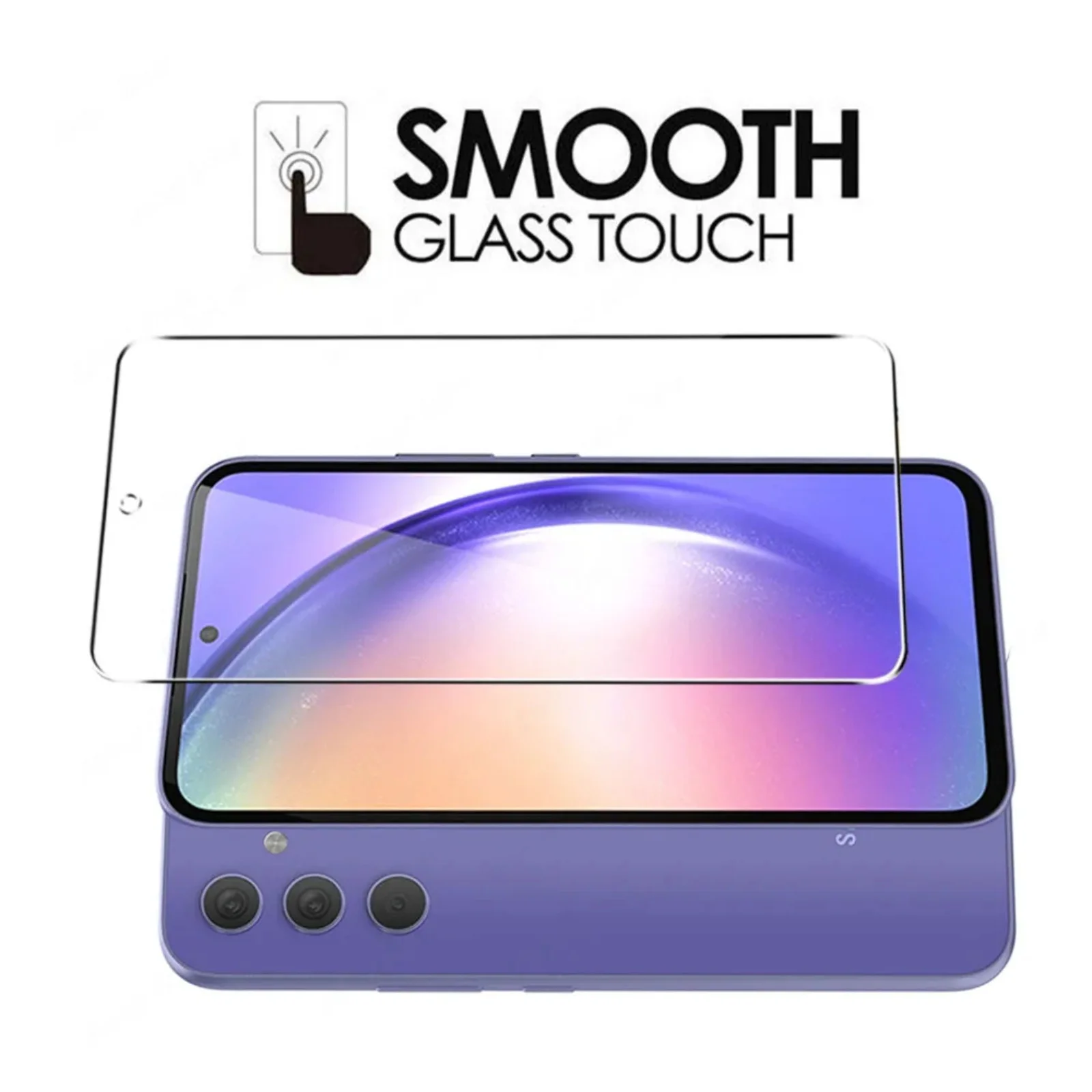 9h gehärtete Glas folie für Samsung Galaxy A54 5g 2/4pcs HD Displays chutzglas