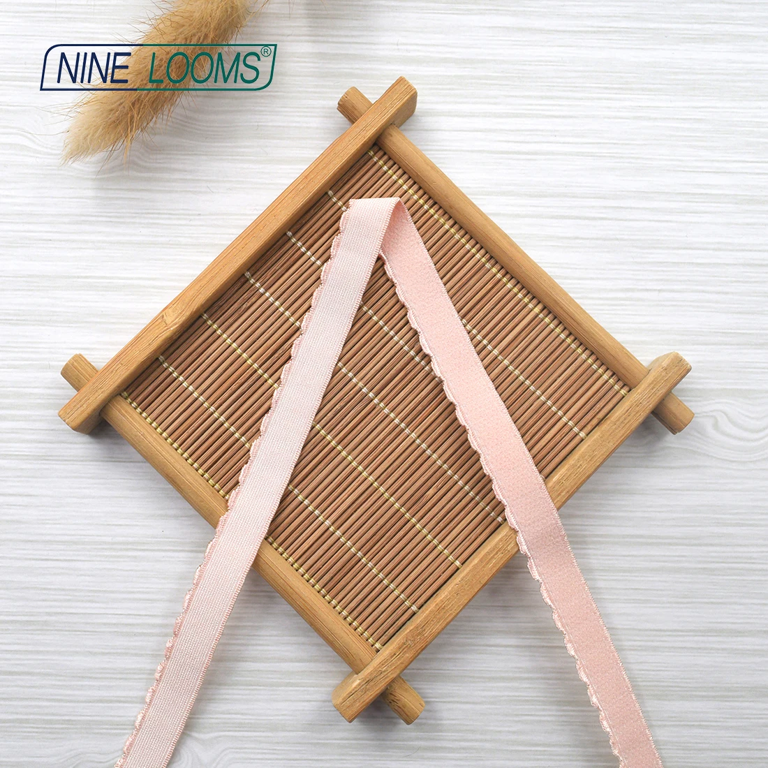 NINE LOOMS Picot BH-Träger, elastisches Band, 3/8 Zoll, 1/2 Zoll, 5/8 Zoll, 10 mm, 13 mm, Schulterband, Unterwäsche, Dessous, Herstellung, Nähbesatz, 2 5 10 Yard – Detail 5