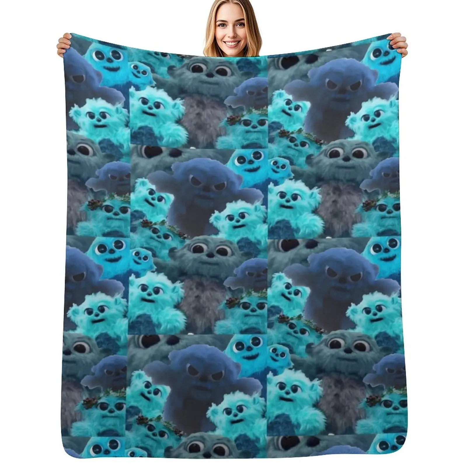 

BEEBOS GALORE! - Beebo From DC's Legends of Tomorrow Throw Blanket Soft Flannel Fabric Polar Flannel Blankets