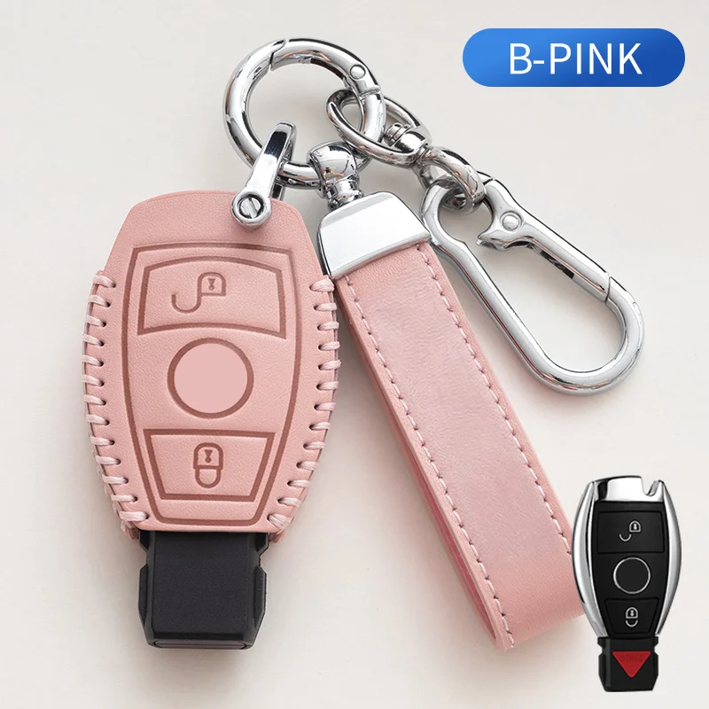 

New Soft Car Key Case Cover Shell for Mercedes Benz W203 W204 W212 C180 GLK300 CLS CLK CLA SLK C S E Class Accessories