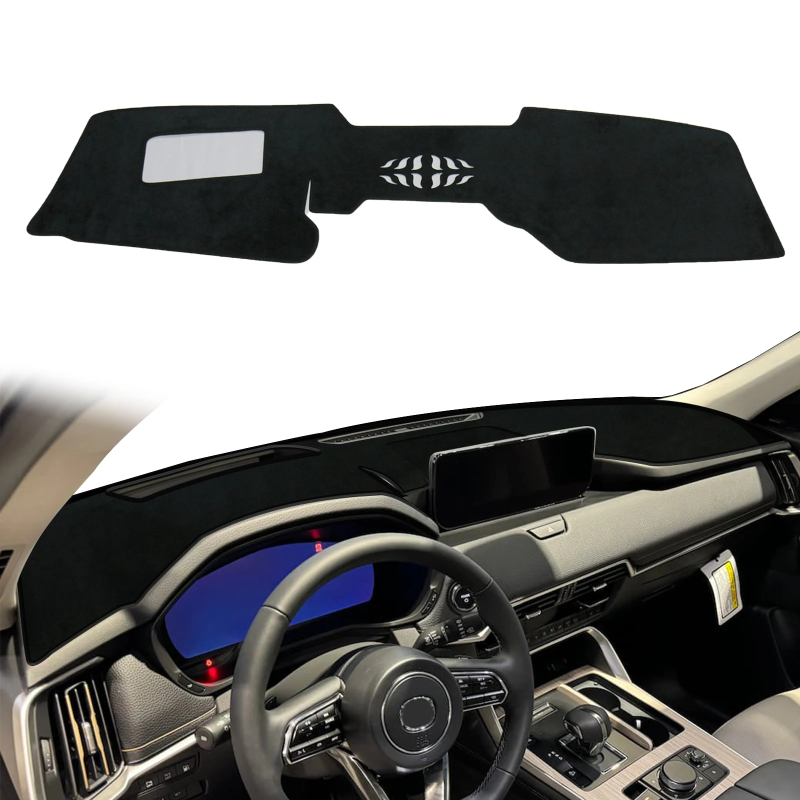 

for Mazda CX-90 CX90 2024 2025 2026 Car Dashboard Mat Sunshade Protective Carpet Dash Mat Dashmat Accessories