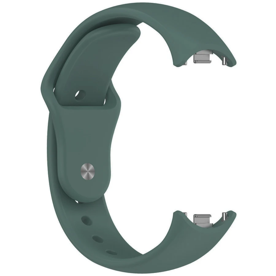 Siliconen Band voor Xiaomi Mi Band 10/9/8 NFC Sport Vervanging Armband voor Xiaomi Mi Band 8 9 10 Smart horlogeband Accessoires
