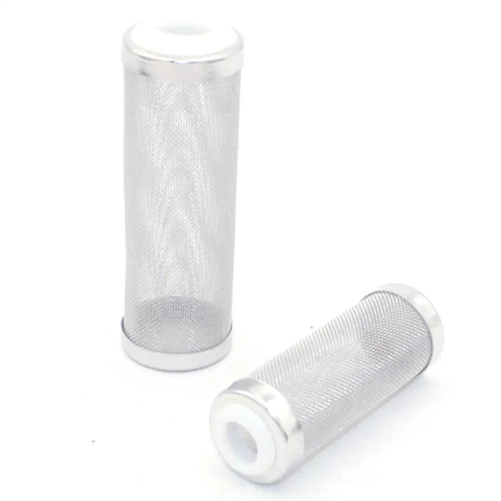 Fish Tank Filter 12/16mm Stainless Steel Aquarium Inlet Protect Shrimp Mesh Net