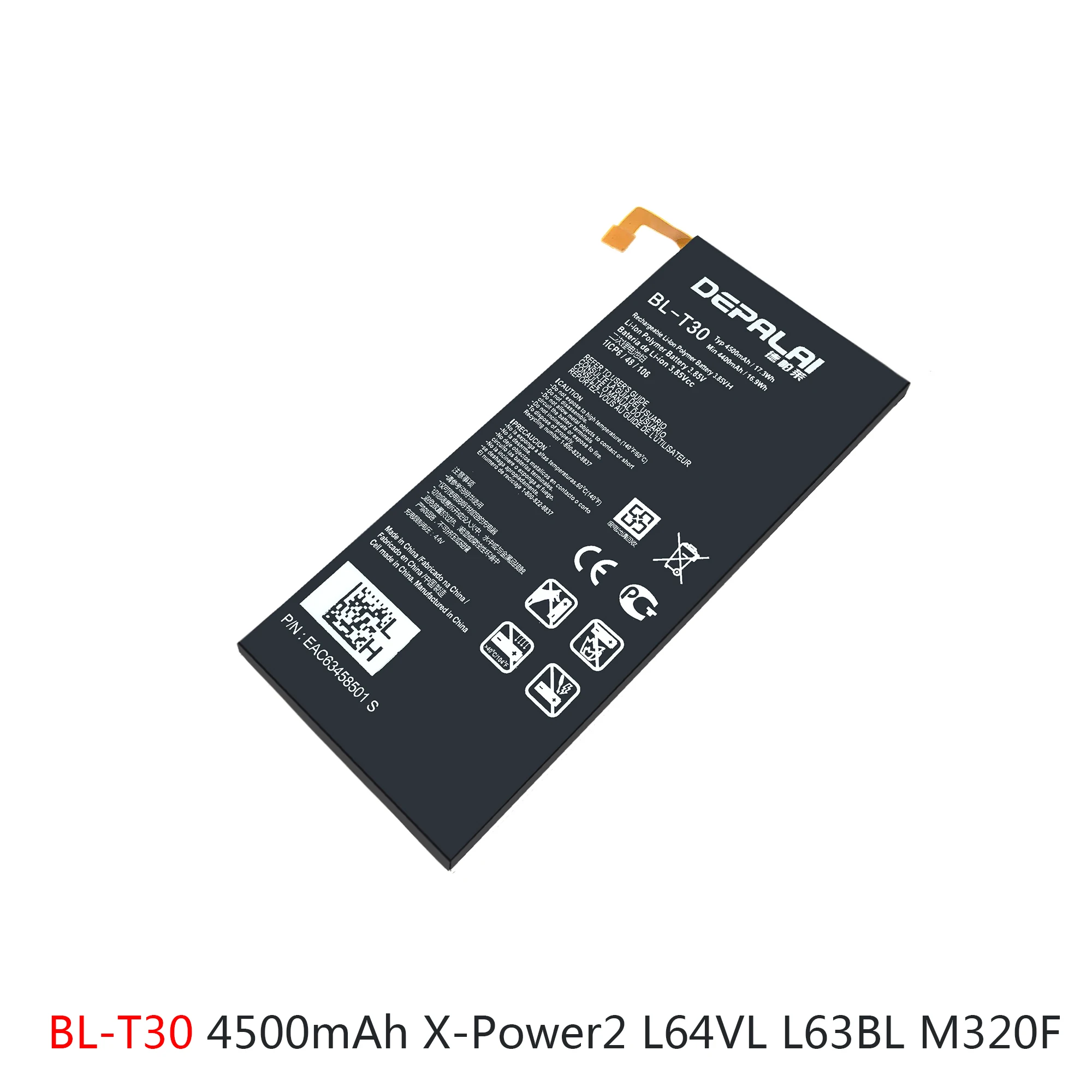 BL-T24 BL-T30 BL-T34 BL-T36 Battery For LG X-Power 2 K220 L64VL L63BL M320F M322 K10 V30 H930 K30 X410TK Batteries