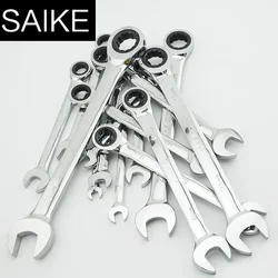 1 Piece Wrench Ratchet Combination Metric Wrenches Set Hand Tools Torque Gear Socket Nut Tools