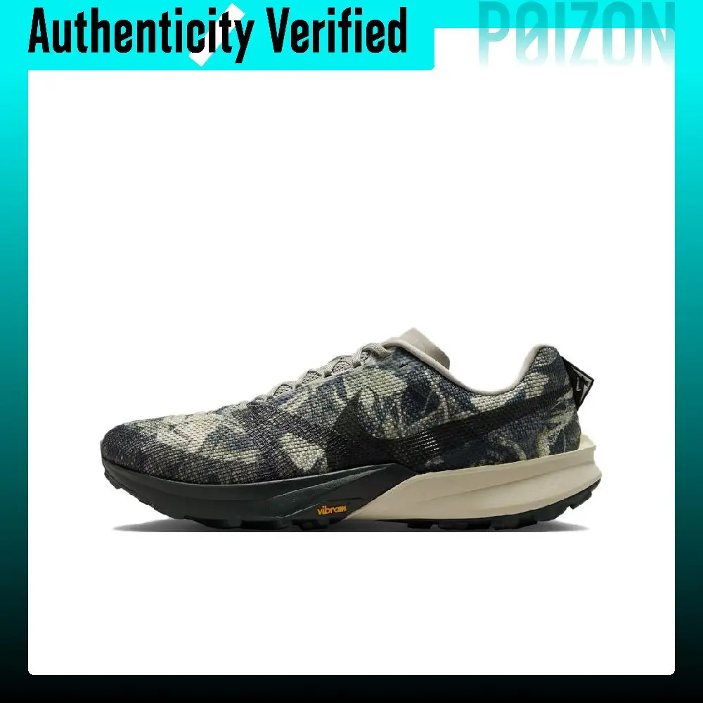 Nike ReactX Terra Kiger 10 Running Shoes Unisex Low-top Black White Green FV3929-302