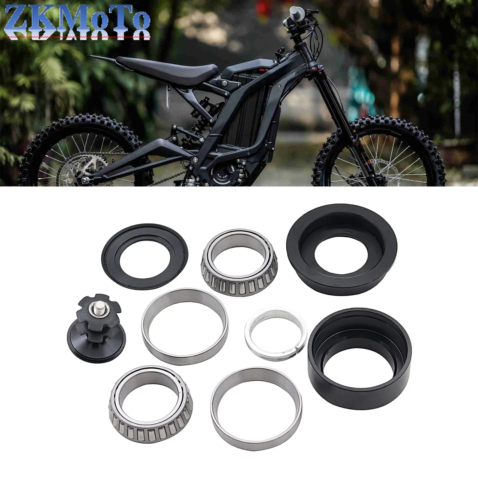 Electric Motorcycle Bearing Kit Steering Column Bearing For Sur-Ron Light Bee S & Light Bee X For Segway X260 X160 Universal