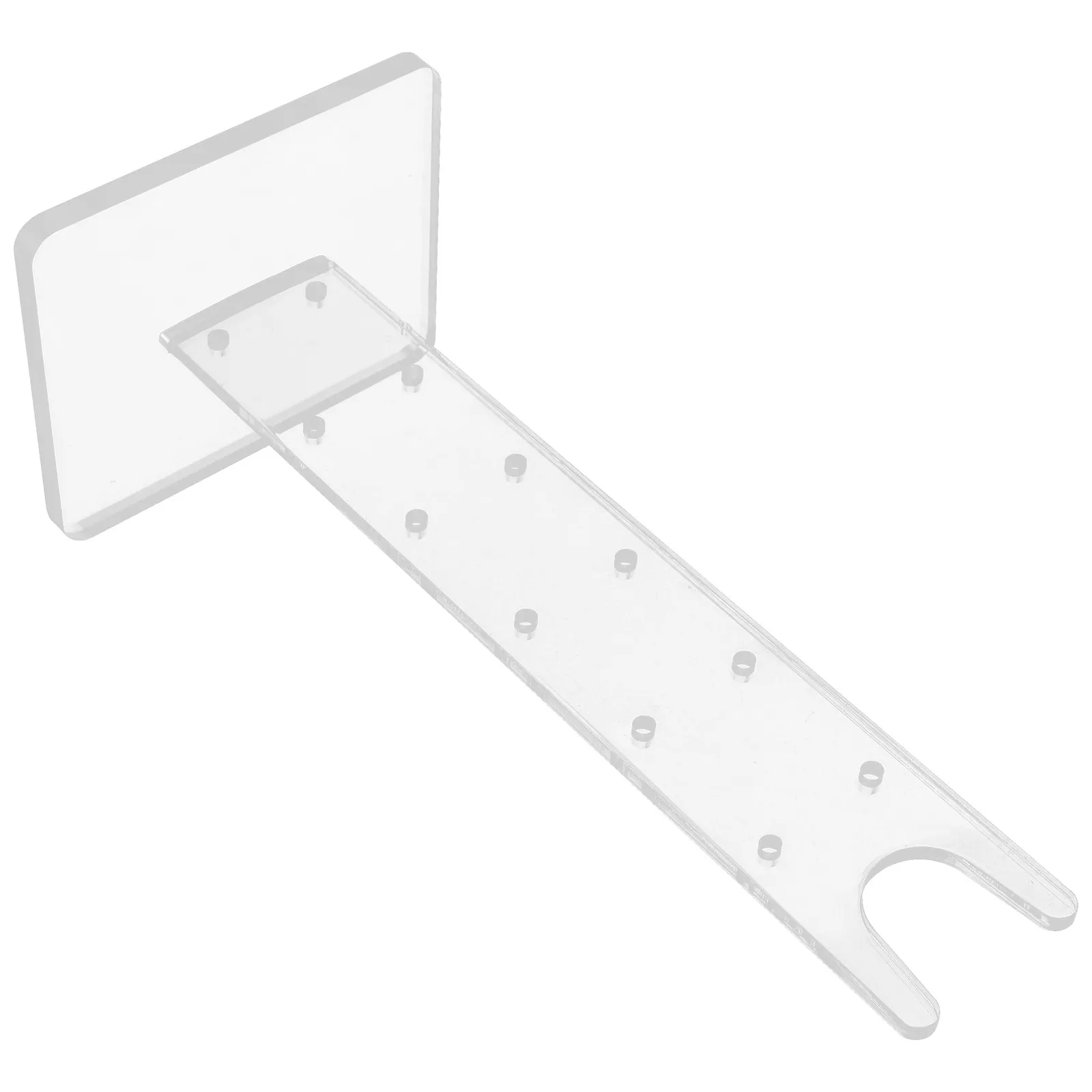

2Pcs Growing Lamp Stand Acrylic Clear Plants Lamp Rack for Indoor Greenhouse Plant Light Fixing Support Desk Plant Light Holder