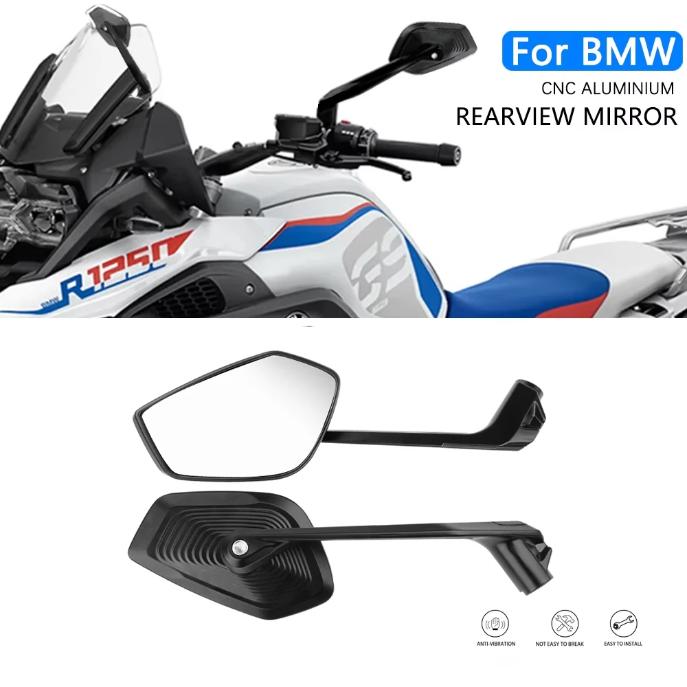 2023 Rearview Mirror For BMW R 1250 GS F850GS R1200GS LC ADV Adventure Motorcycle NEW R1250 GS Accessories Side Rear View Mirror