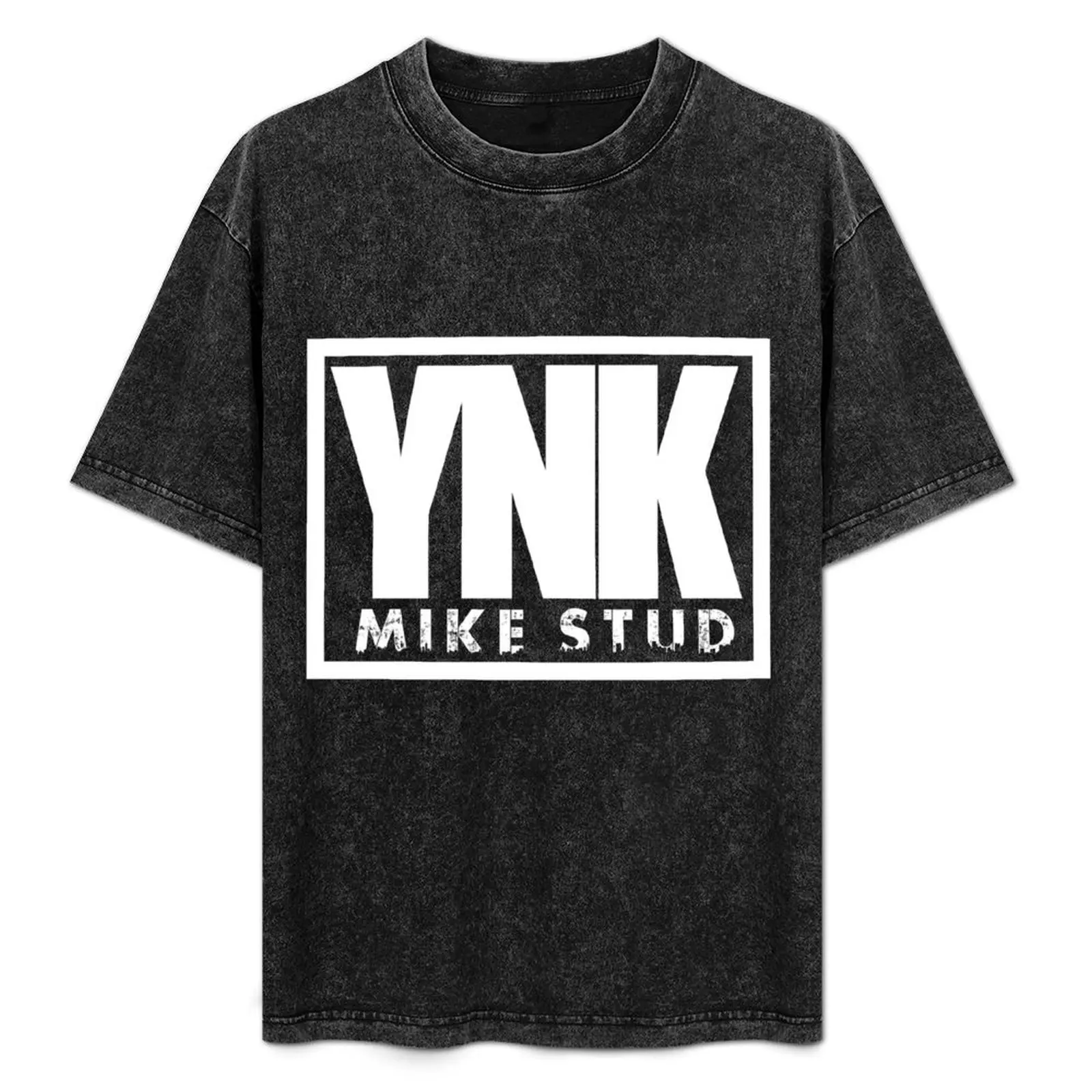 YNK Mike Stud Inspired (White) T-Shirt rapper graphic tees oversized man clothes plain black t shirts men