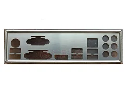 IO I/O Shield BackPlate Bracket For MSI Z390-A PRO Computer Motherboard Baffle Bezel