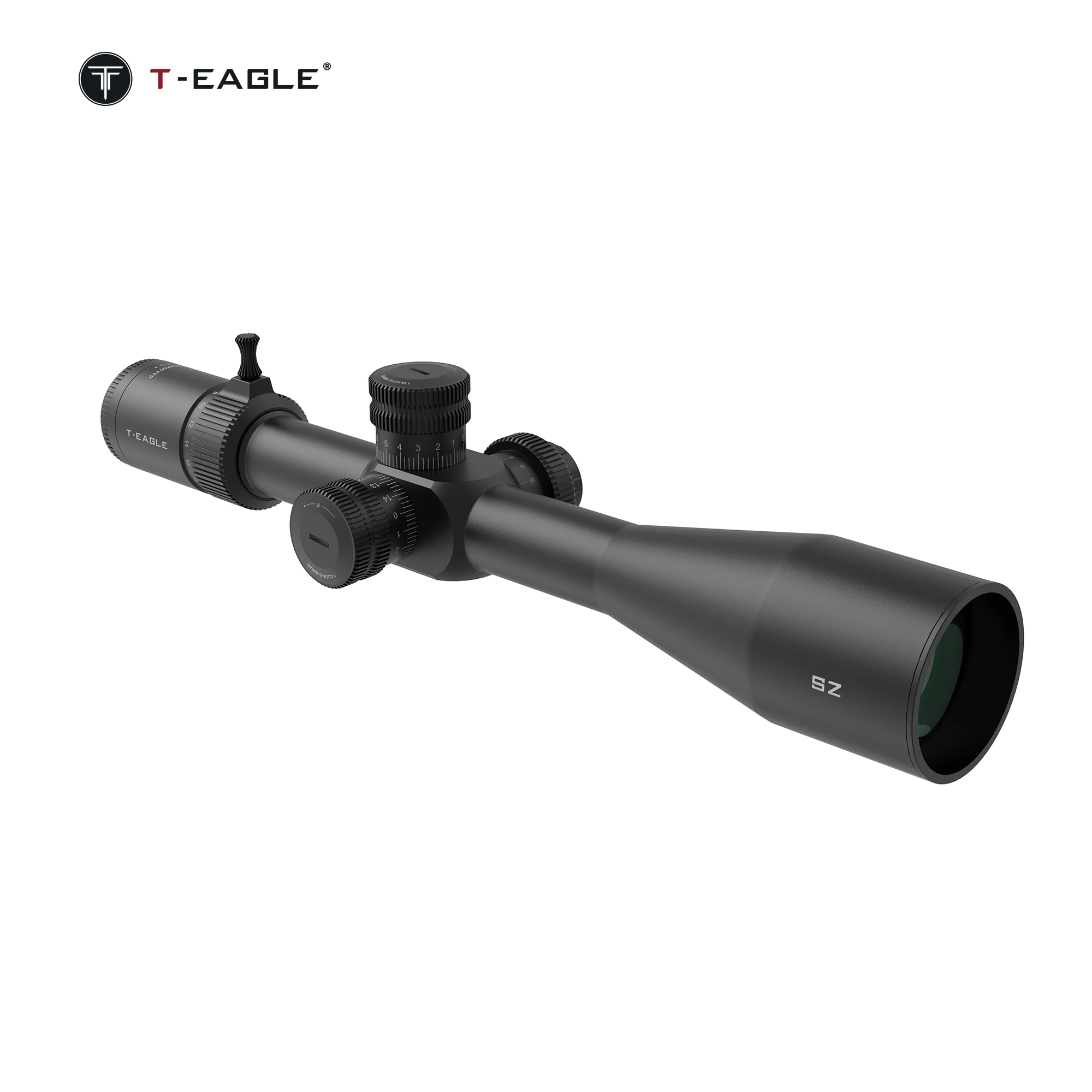 T-EAGLE ZS 6-24x50 FFP Tactical Zero Stop Hunting Riflescope Shooting Spotting Scope PCP Airsoft Optical Sight view 2