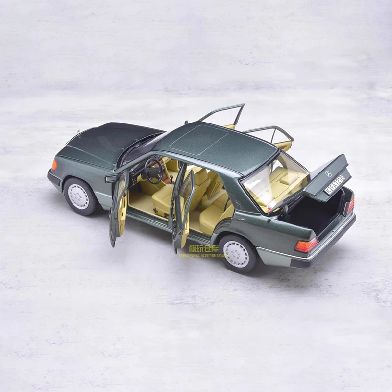โมเดลรถจำลองอัลลอยด์ รถเบนซ์ E-Class W124 230E ปี 1990 รุ่นซีดาน สเกล 1:18 ของสะสม ของเล่น ของที่ระลึก ของตกแต่ง