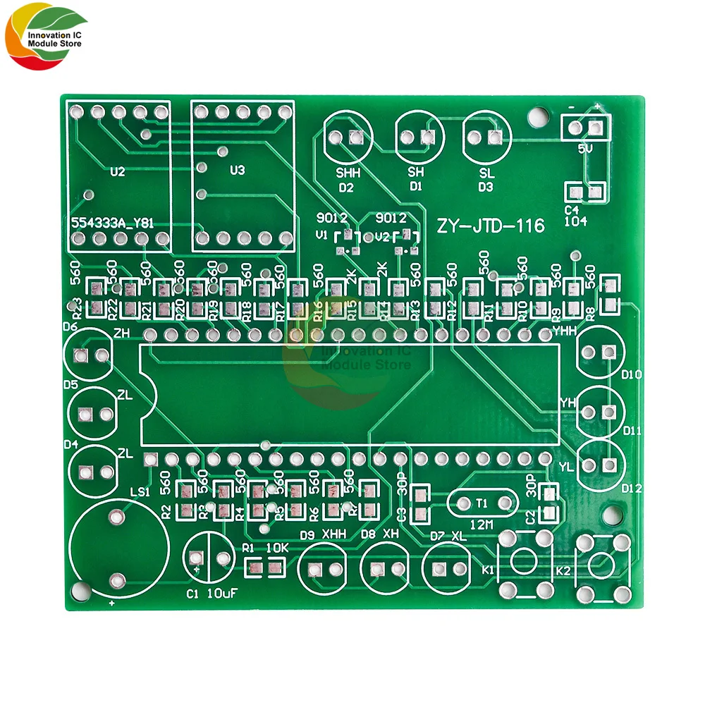 Traffic Light Mini Kit Traffic Light Controller Sequencer for Student and Beginner Level Soldering Kit