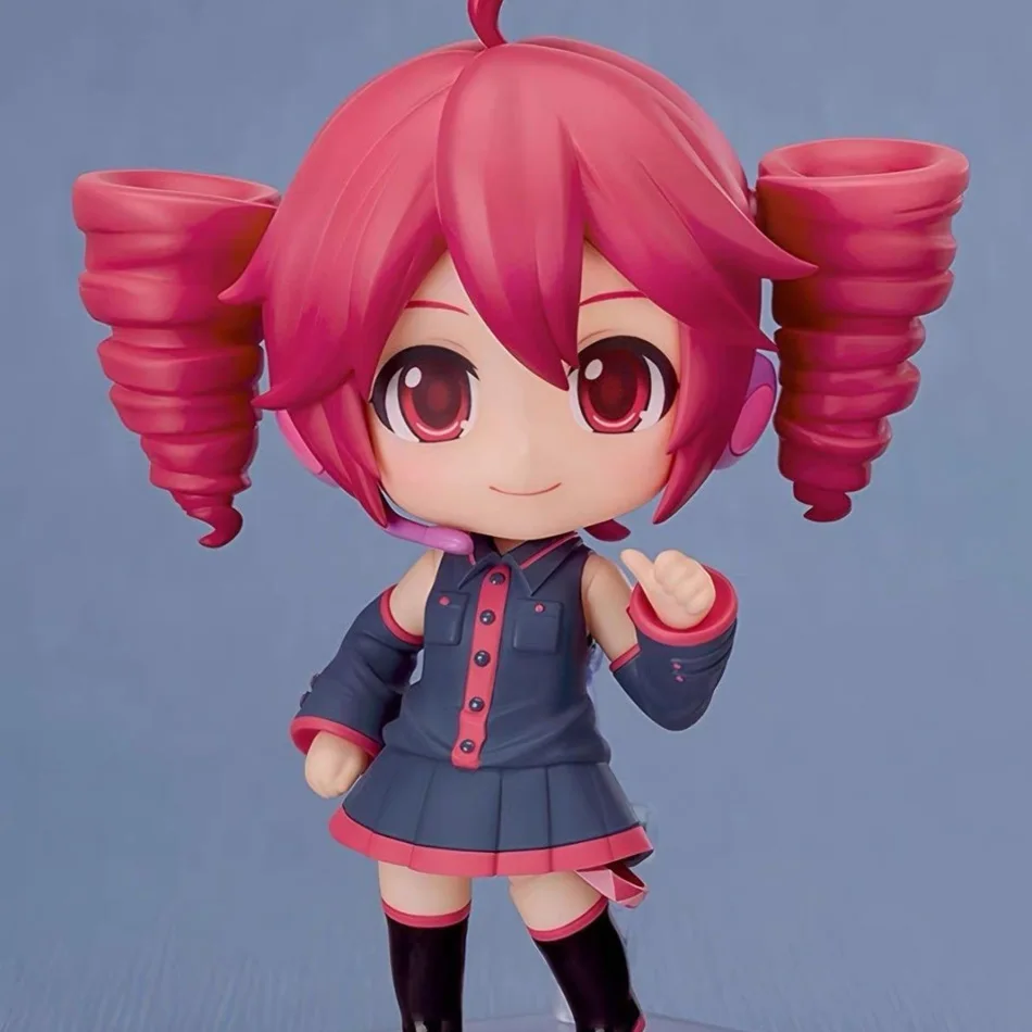 11cm Utau Kasane Teto Anime Figur Chibi Figur PVC Action-Modell Spielzeug Sammlerstück Ornament Mädchen Geburtstagsgeschenke – Detail 1