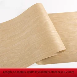 Solid Wood Veneer Decoration Hotel Furniture Speakers Handmade Veneers And Stickers 58x250cm T0.25mm