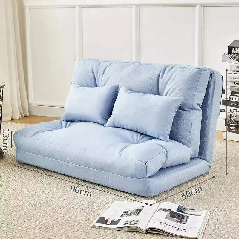 Foldable Lazy sofa bed double apartment sofa detachable bedroom floor comfortable sofa bed furniture living room recliner sofa