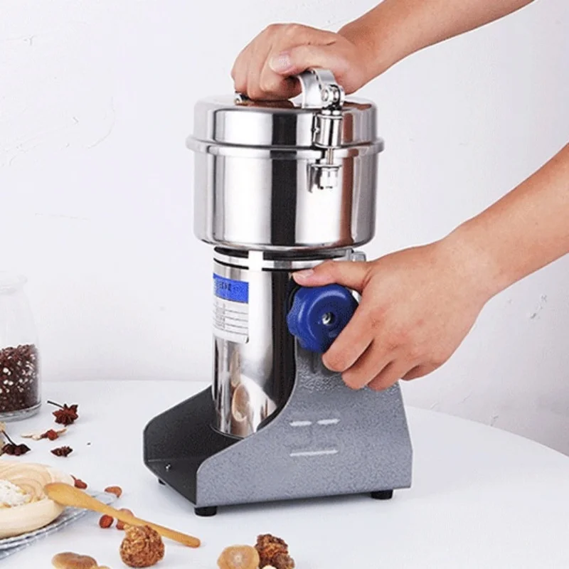 600g Traditional Chinese Medicine Pulverizer Multi-Functional Small Electric Superfine Grinding Machine For Household Coarse