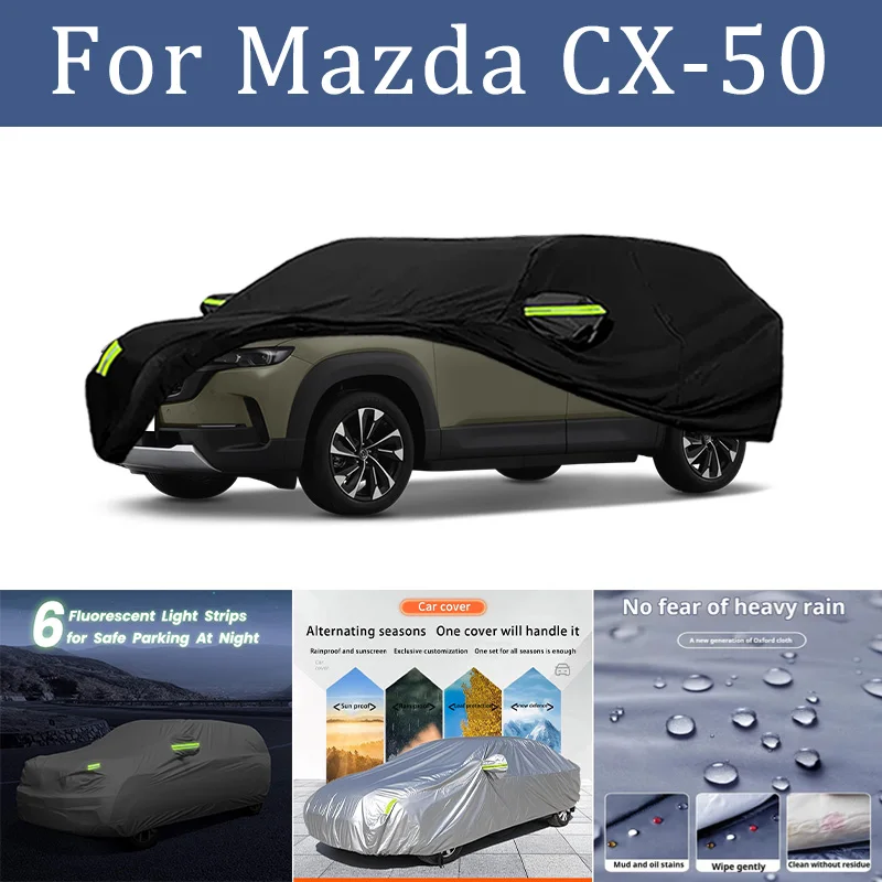 

﻿ For Mazda CX-50 Car Cover Car Waterproof All Weather Automobiles Full Exterior Covers - Sun-proof Outdoor Anti scratch