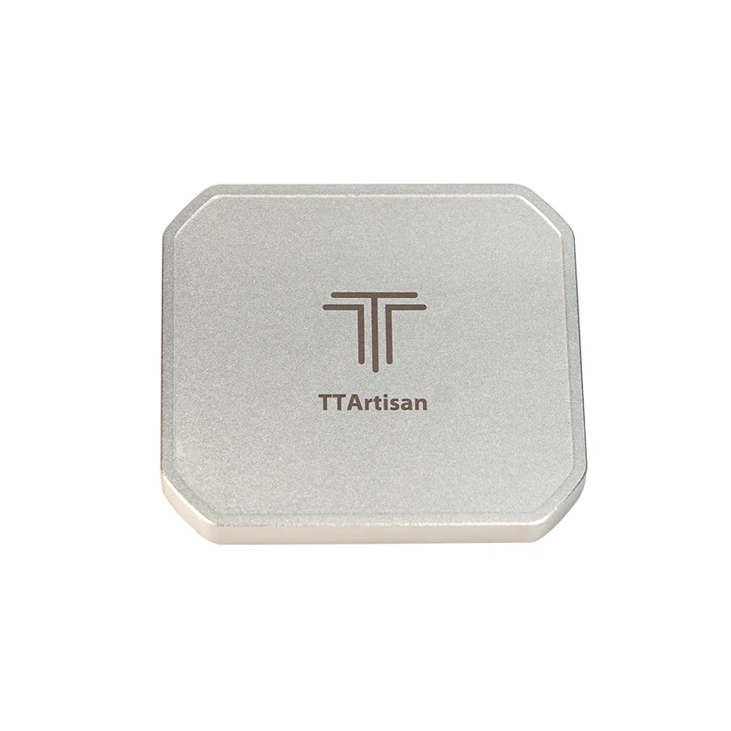 TTArtisan غطاء عدسة معدنية مصممة ل M35mm F1.4 عدسة غطاء العدسة الأصلي الجبهة غطاء أسود فضي