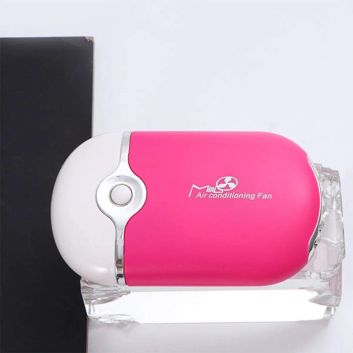 USB Mini Fan Rose Red Mini USB Fan for Eyelash Extension Quick Dry Air Conditioning Blower Safe Durable Air Conditioning