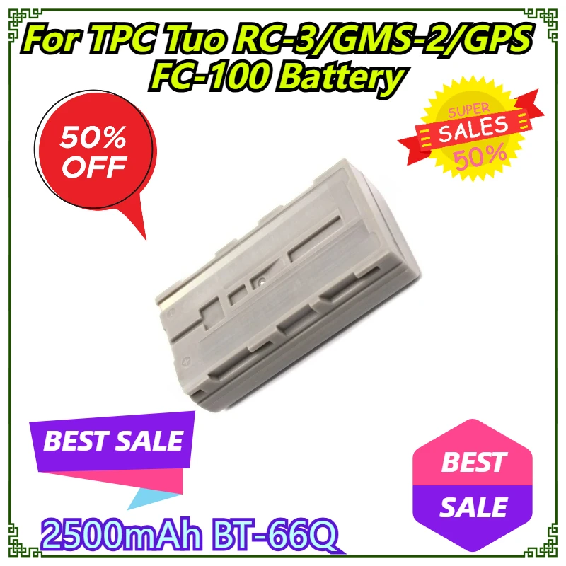 

2500mAh BT-66Q For TPC Tuo RC-3/GMS-2/GPS FC-100 Battery